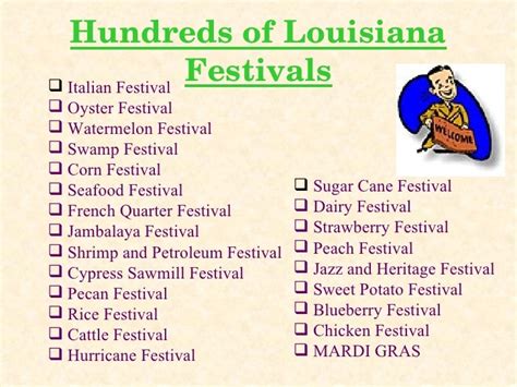 Louisiana Festivals