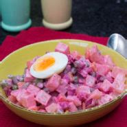 Ensalada Rusa (Con Mayonesa y Aliño Saludable) - Acomer.pe