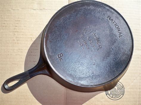 ~ National Wagner Ware Sidney -O- #8 Cast Iron Skillet~ | Pinterest ...