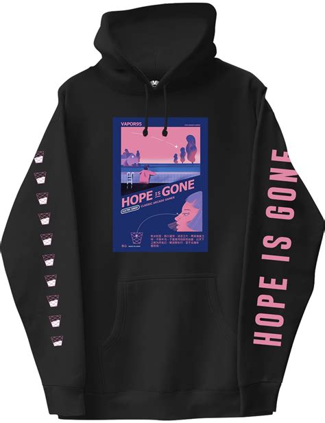 Hope Is Gone Long Sleeve Graphic Hoodie | Graphic hoodies, Hoodie ...