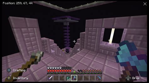 Our new and improved enderman farm. 30 levels in about 15 mins. I would ...