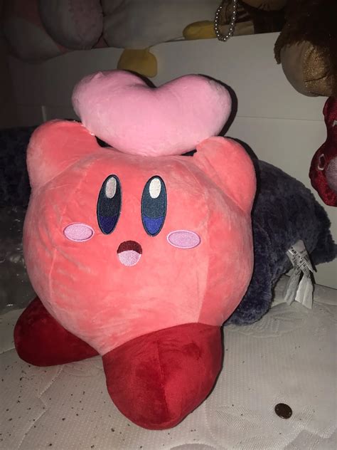 Large Kirby Plush Toys With Stylish Hats - Plushies Shop