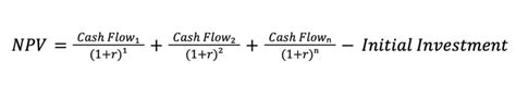 How to Calculate Net Present Value (NPV) - Forage