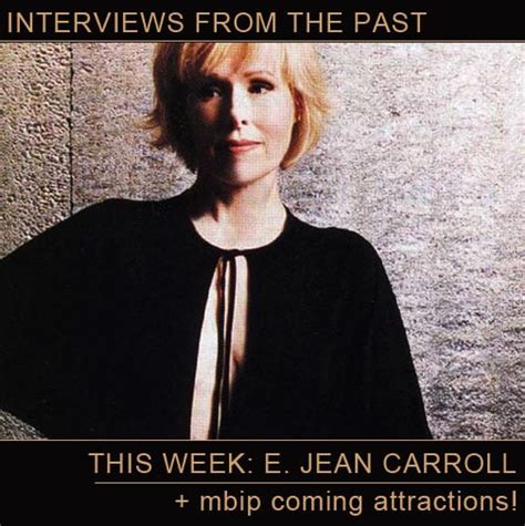 Interviews From The Past: E. Jean Carroll (1996) — Meanwhile, Back In ...