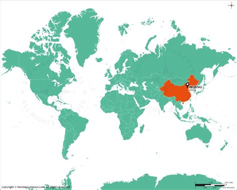 Where is Beijing Located ? - Beijing on World Map