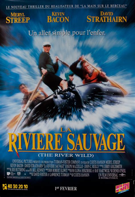 The River Wild French Release Movie Poster | David Pollack Vintage Posters