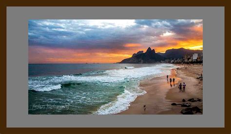 Sunset Art Prints For Sale - Sunset at Ipanema - PostersPhotography