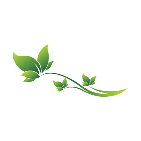 leaf logo vector 10445888 Vector Art at Vecteezy