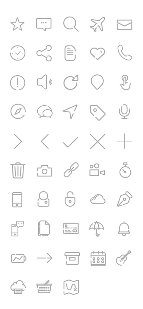 1000+ Free Outline Icons for UI Designers | Icons | Graphic Design Junction