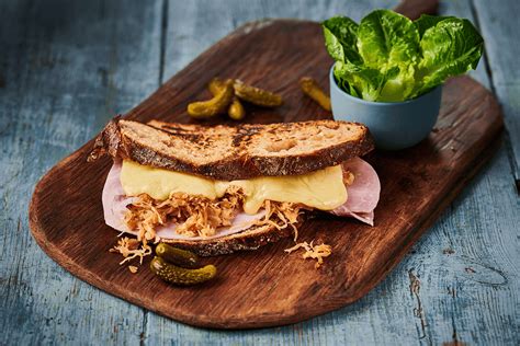 Raclette Cheese Sandwich With Pickles | Taste France Magazine