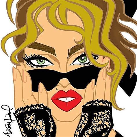 Madonna Fan Art Work Made by @alonicaink | Madonna art, Artwork, Pop art