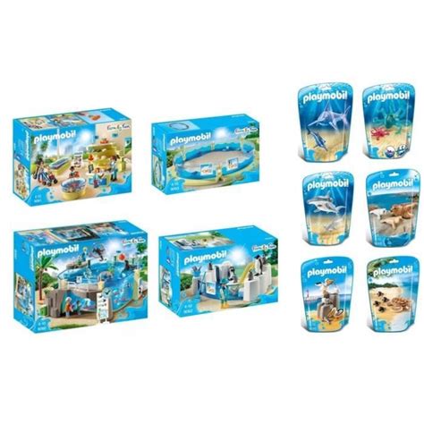 9071.. 9069 9066 9065 Playmobil Aquarium Family Fun Animaux Marins aux choix Playmobil ...