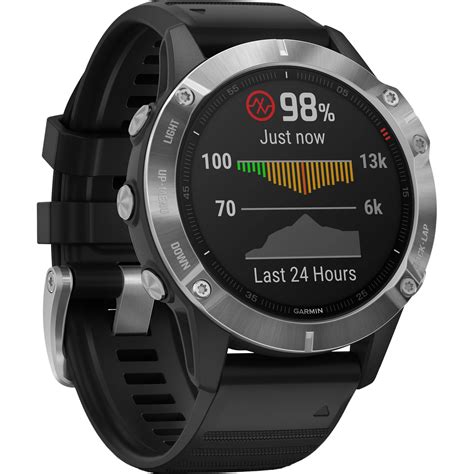 Garmin fenix 6 Multisport GPS Smartwatch 010-02158-00 B&H Photo