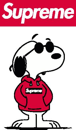 Snoopy Supreme Logo Vector - (.Ai .PNG .SVG .EPS Free Download)