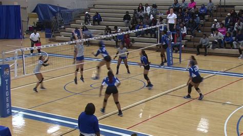 Tennessee State Volleyball Highlights vs. New Orleans - YouTube