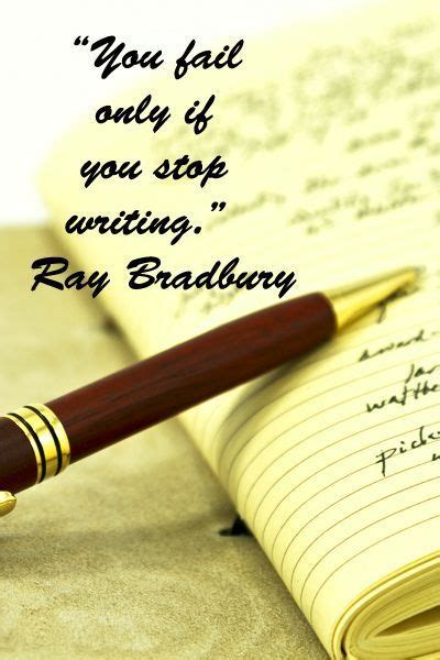 Ray Bradbury Writing Quotes About. QuotesGram