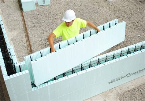 Energy-saving European Standard Icf Insulated Concrete Forms Foam Block ...