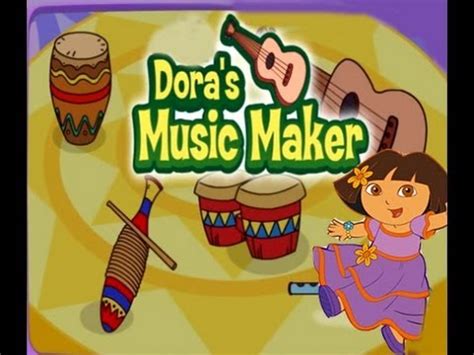 Dora Music Maker - A free Online Nickelodeon Game