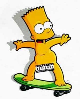 Bart Simpson skate | Fotos de los simpson, Disenos de unas, Dibujos ...