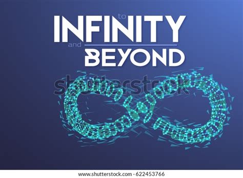 Illustration Vector Infinity Symbol Infinity Beyond Stock Vector (Royalty Free) 622453766