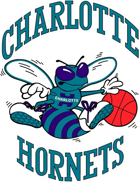 Charlotte Hornets Logo - Primary Logo - National Basketball Association (NBA) - Chris Creamer's ...