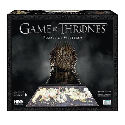 4D Cityscape Game of Thrones: A Guide to Westeros Time Puzzle | Game of ...