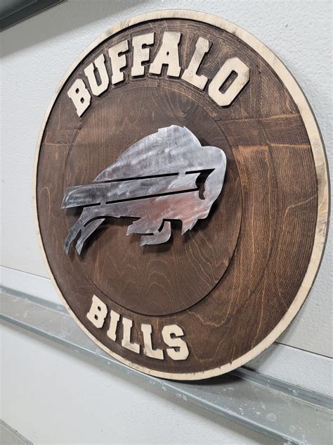 Buffalo Bills Circle Logo CUSTOMIZABLE Buffalo Bills Logo - Etsy