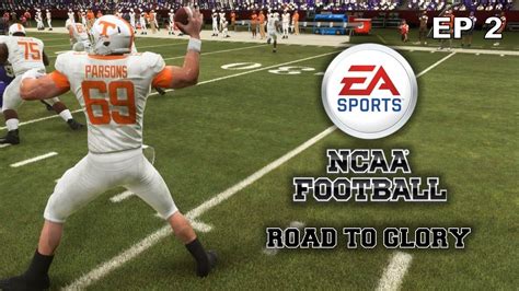 NCAA FOOTBALL 19 [ROAD TO GLORY - EP.2] | FIRST GAME OF THE SEASON ...