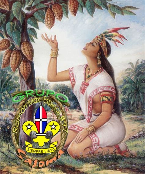 Anacaona (the Golden Flower), was a Taíno cacica (chief), sister of Bohechío, chief of Jaragua ...