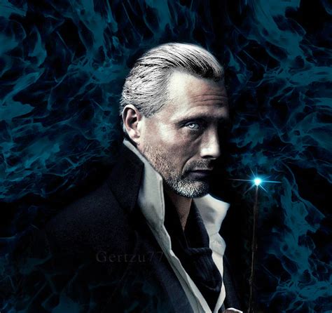 Mads Mikkelsen as Gellert Grindelwald edit by Gertzu77 on DeviantArt