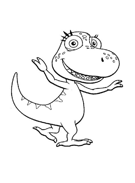 Dinosaur Train coloring pages