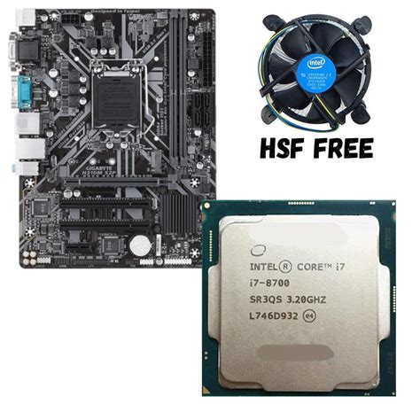 i7 8700 8TH GEN MOTHERBOARD PROCESSOR GIGABYTE H310M-S2P