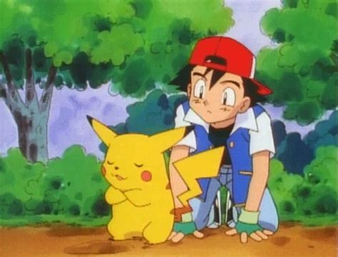 Ash Hugs Pikachu GIFs - Find & Share on GIPHY