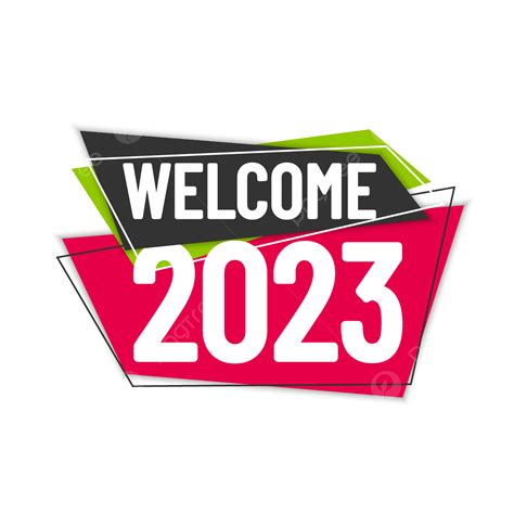 Benvenuto 2023 Banner Png, Vettori, PSD e Clipart per il download gratuito Pngtree