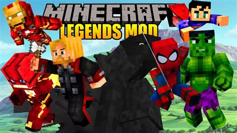 The Legends Mod (1.7.10) - Superheroes Unlimited, Kaiju, Horror, Star Wars - Mc-Mod.Net