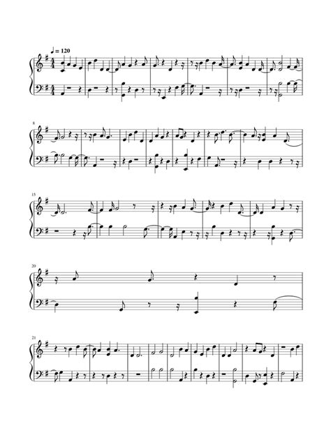 Hush (Goblin OST) – Lasse Lindh Sheet music for Piano (Solo) Easy | Musescore.com