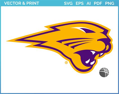 Northern Iowa Panthers - Secondary Logo (2021) - College Sports Vector SVG Logo in 5 formats ...