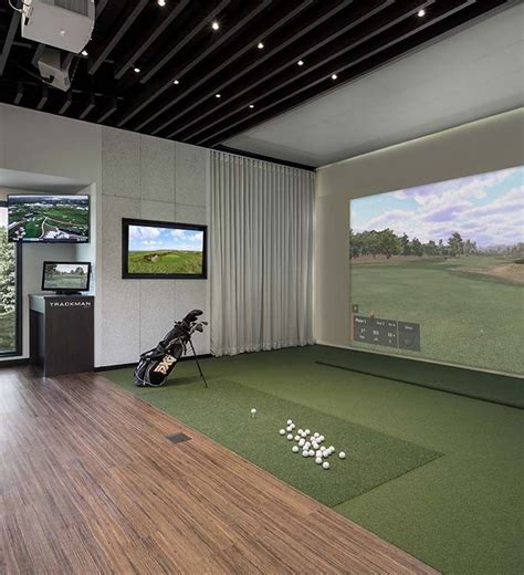 TrackMan Golf Simulator - Tour Proven Technology | Golf simulator room, Golf simulators, Golf room