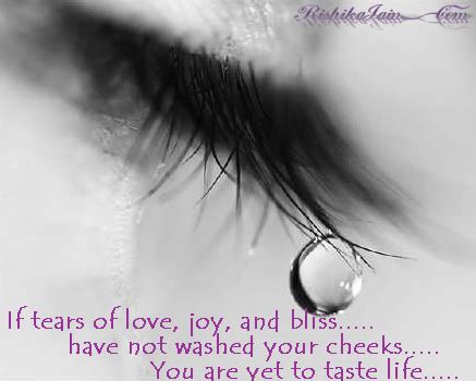 Tears of Joy…. Experience for Life… - Inspirational Quotes - Pictures ...