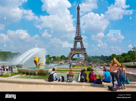 Jardins Du Trocadero Paris