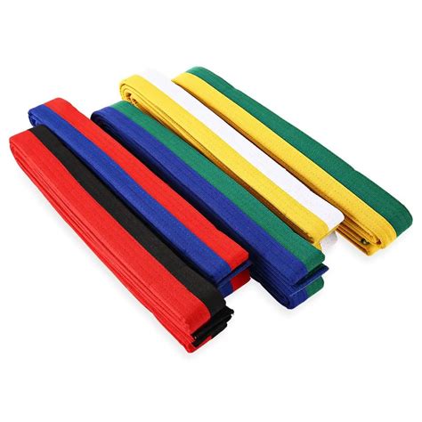 11Colors 1pc Taekwondo Belt Karate Martial Arts Taekwondo Belts 5m ...