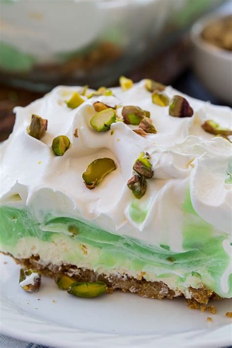 Pistachio Lush | Recipe | Pistachio dessert, Desserts, Delicious desserts