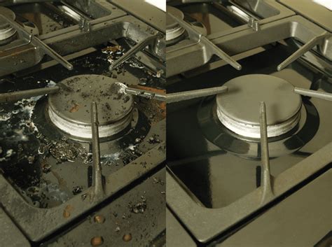 stove before and after - SuperClean