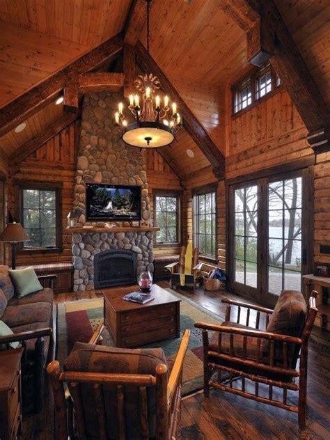 Discover the 51 Best Log Cabin Interior Design Ideas in 2024 | Cabin ...