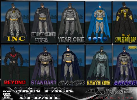 CyraxFLC MODS: Batman Arkham City Skins Pack Update.