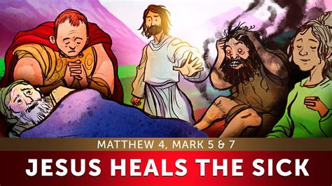 Jesus Healing The Sick