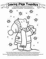 dulemba Coloring Page Tuesday  SNOW sketch template
