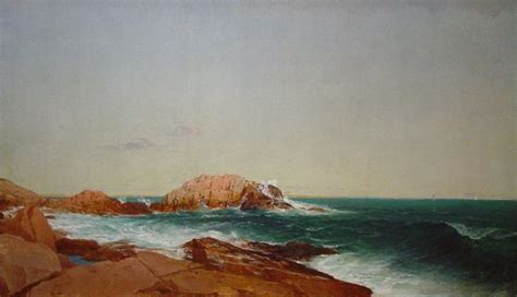 "Narragansett," John Frederick Kensett, oil on canvas, 14 X 24", Alexander Gallery. | Rhode ...