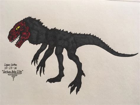 Sarlasa Baby Zilla by TrackerthePredator on DeviantArt