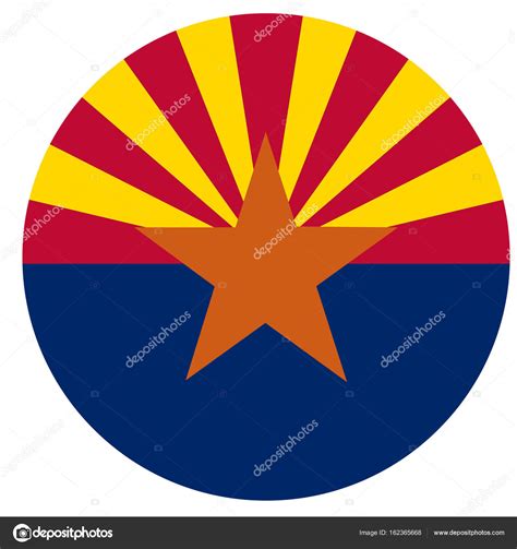 Arizona flag vector Stock Vector by ©viktorijareut 162365668